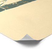 Rieseneis Creme Poster (Ecke)