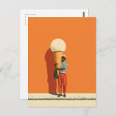 Rieseneis Creme Postkarte (Vorne/Hinten)