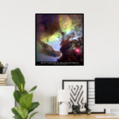 Riesenfalter im Lagunennebel Poster (Heimbüro)