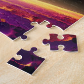 Riesenfantasie der Lila und rosa Kosmos Universe F Puzzle (Seite)