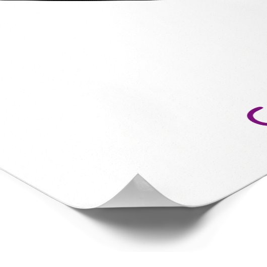 Riesenfarbseite Poster (Ecke)