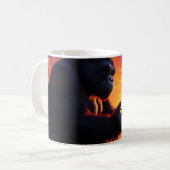 Riesenfeindlichkeit Kaffeetasse (Vorderseite Links)