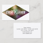 Riesenfett-Rhomboid-farbige Abdeckung Visitenkarte (Vorne/Hinten)