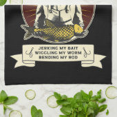 Riesenfischen Geschirrtuch (Gefaltet)