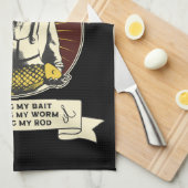 Riesenfischen Geschirrtuch (Viertel Falte)