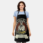 Riesenfischen Schürze (Getragen)