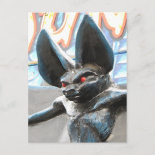 Riesenfledermaus Postkarte