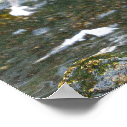 Riesenfußabdrücke Poster (Ecke)