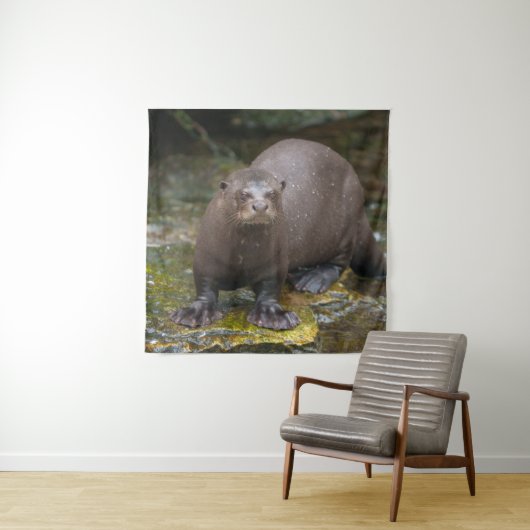 Riesenfußabdrücke Wandteppich (Beispiel)