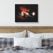 Riesengalaktische Flecken Leinwanddruck (Insitu (Schlafzimmer))