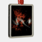 Riesengalaktische Flecken Ornament Aus Metall (Rechts)