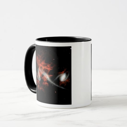 Riesengalaktische Flecken Tasse (Vorderseite Links)