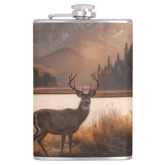 Riesengebirge am Bergsee Flachmann (Vorderseite)