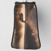 Riesengebirge am Bergsee Golf Headcover (Rotieren 90)