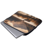 Riesengebirge am Bergsee Laptopschutzhülle (Vorne Knopf)