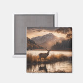 Riesengebirge am Bergsee Magnet (Vorderseite/Rückseite)