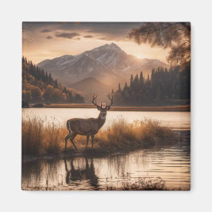Riesengebirge am Bergsee Magnet