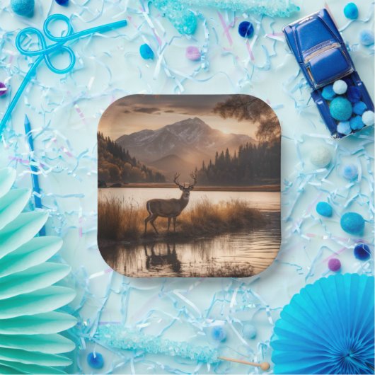 Riesengebirge am Bergsee Pappteller (Party)