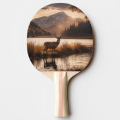 Riesengebirge am Bergsee Tischtennis Schläger (Rückseite)