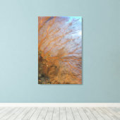 Riesengebirge (Plexauridae sp.) Leinwanddruck (Insitu (Holzboden))