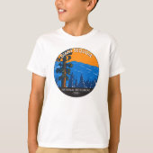 Riesengebirge Sequoia Nationalmuseum Vintag T-Shirt (Vorderseite)