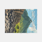 Riesengebirgsreise Vintag Fleecedecke (Vorderseite (Horizontal))