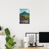 Riesengebirgsreise Vintag Poster (Heimbüro)