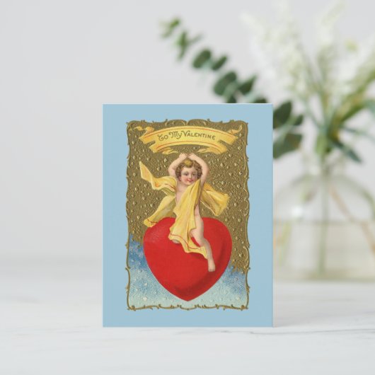 Riesengel ~ Postkarte / Einladung (Stehend Vorderseite)