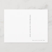 Riesengel ~ Postkarte / Einladung (Rückseite)