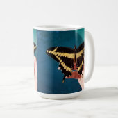 Riesengelbes Frack Butterfly Kaffeetasse (VorderseiteRechts)
