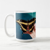 Riesengelbes Frack Butterfly Kaffeetasse (Links)
