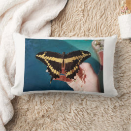 Riesengelbes Frack Butterfly Lendenkissen