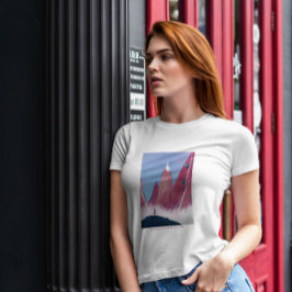 Riesengestein Fantasy Landschaft T-Shirt