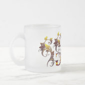 Riesenglas-Tasse Mattglastasse (Links)