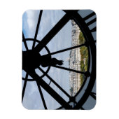 Riesenglasuhr im Musée d'Orsay - Paris Magnet (Vertikal)