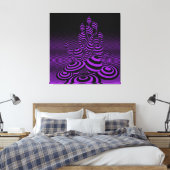 Riesengroße Leinwand Lila Magic Pilze 1m2. (Insitu (Schlafzimmer))