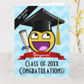 Riesengroße Phantastische Gesichtskarte Abschluss Karte (Gelbe Blume)