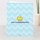 Riesengroße Phantastische Gesichtskarte Abschluss  Karte (Rückseite)