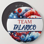Riesengroßes Team James Talarico für Präsident Button (Vorne & Hinten)
