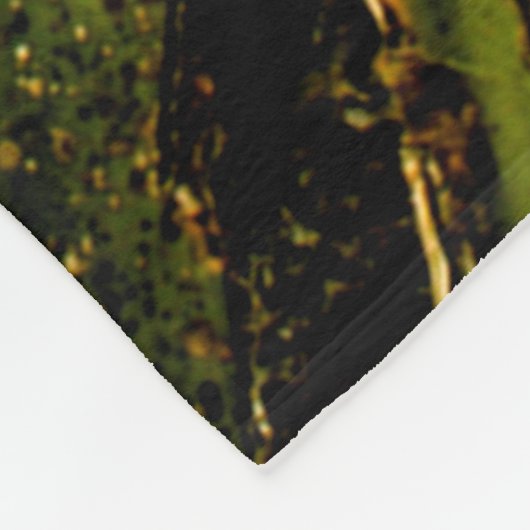 Riesengrüne Pflanze Fleecedecke (Ecke)