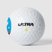 Riesenhühnchen! Golfball (Logo)