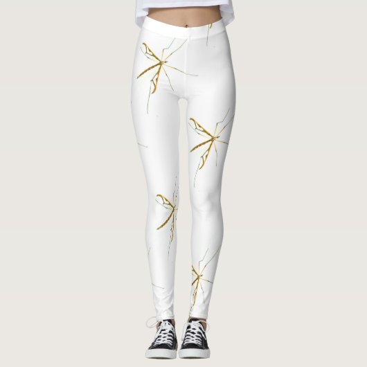 Rieseninsekten weiß leggings (Vorderseite)