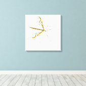 Rieseninsektengepackte Leinwand (Insitu (Holzboden))