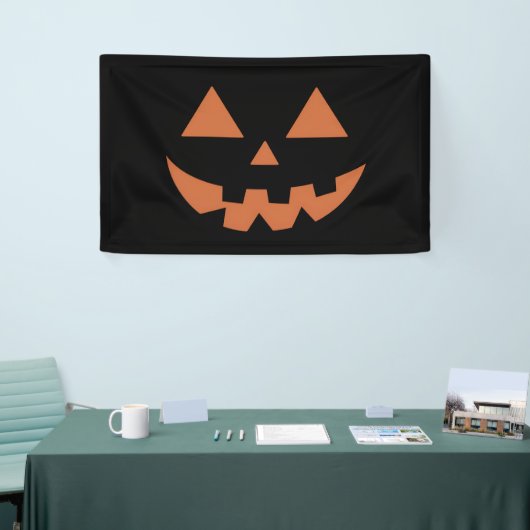 RiesenJack O' Lantern Face Halloween Pumpkin Banner (Messeveranstaltung)