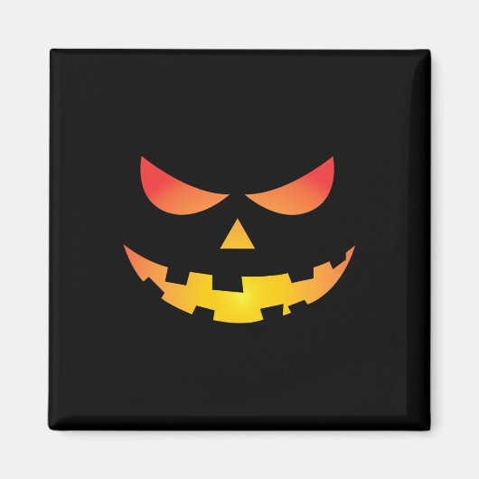 RiesenJack O' Lantern Face Halloween Pumpkin Fun Magnet (Vorne)
