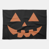 RiesenJack O' Lantern Face Halloween Pumpkin Geschirrtuch (Horizontal)