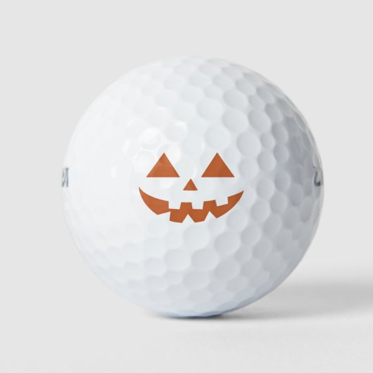 RiesenJack O' Lantern Face Halloween Pumpkin Golfball (Vorderseite)