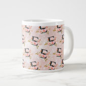 Riesenkaffeetasse Buchstabe E Jumbo-Tasse (Vorderseite Rechts)
