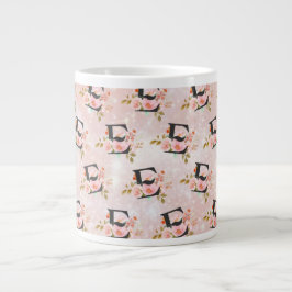 Riesenkaffeetasse Buchstabe E Jumbo-Tasse