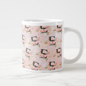 Riesenkaffeetasse Buchstabe E Jumbo-Tasse (Rechts)